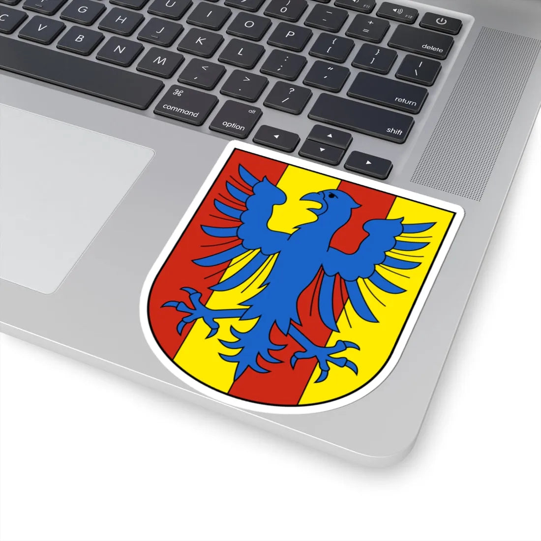Wisen-blazon (Switzerland) (Coat of Arms) STICKER Vinyl Kiss-Cut Decal - The Sticker Space