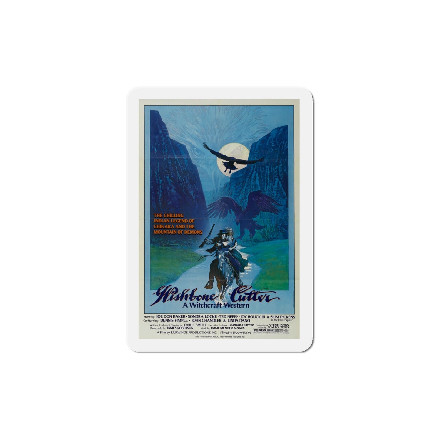 Wishbone Cutter 1977 Movie Poster Die-Cut Magnet-4" x 4"-The Sticker Space