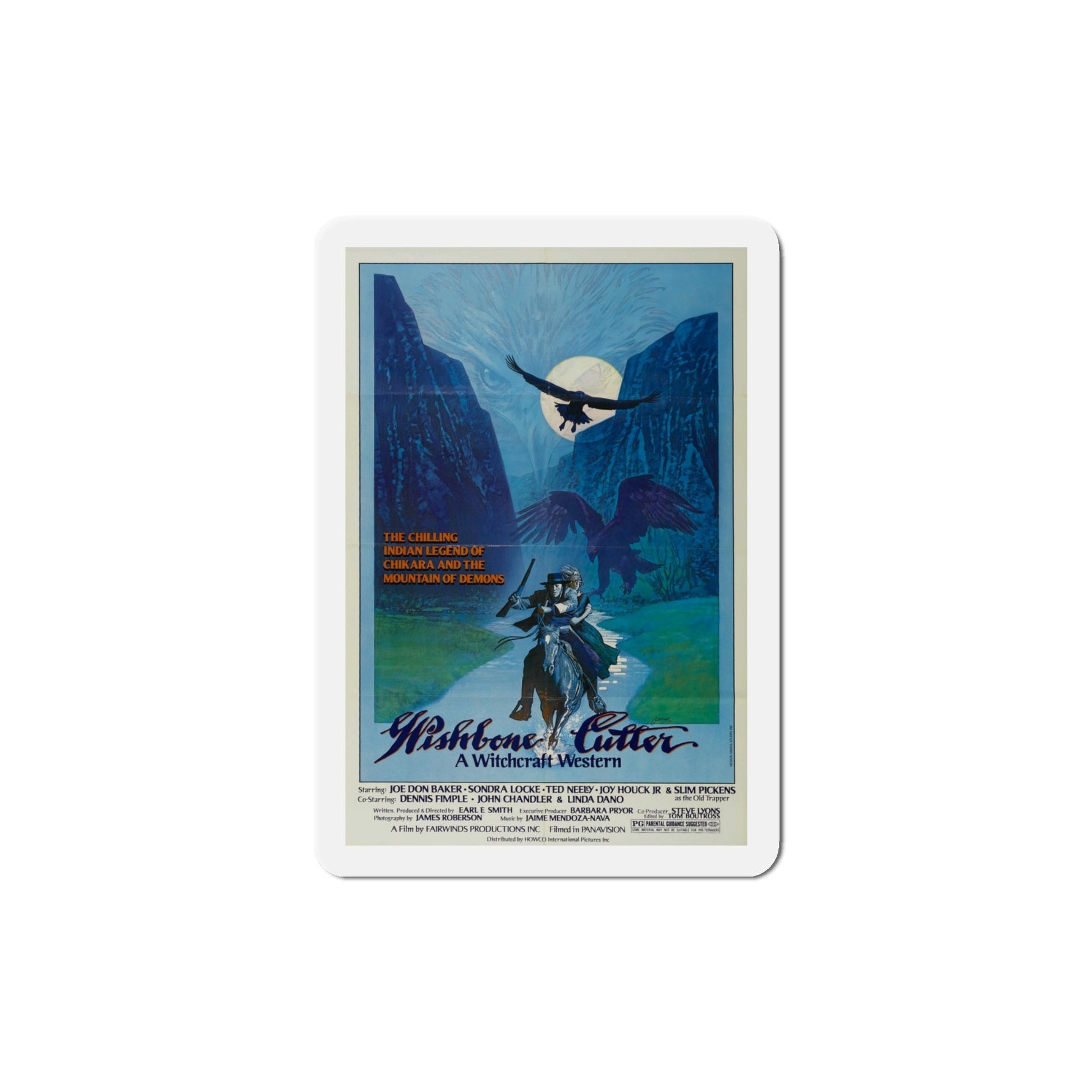 Wishbone Cutter 1977 Movie Poster Die-Cut Magnet-4" x 4"-The Sticker Space