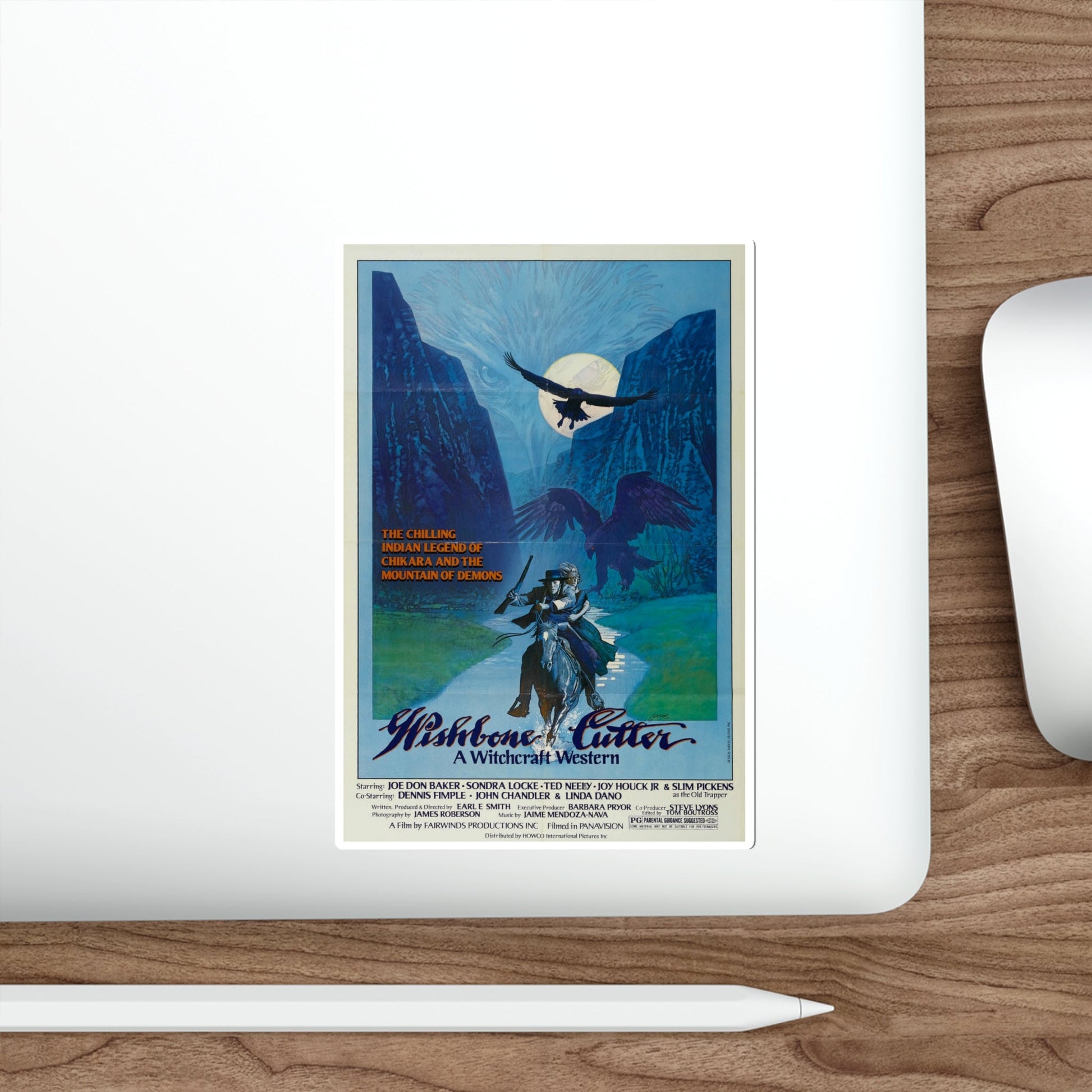 Wishbone Cutter 1977 Movie Poster STICKER Vinyl Die-Cut Decal-The Sticker Space