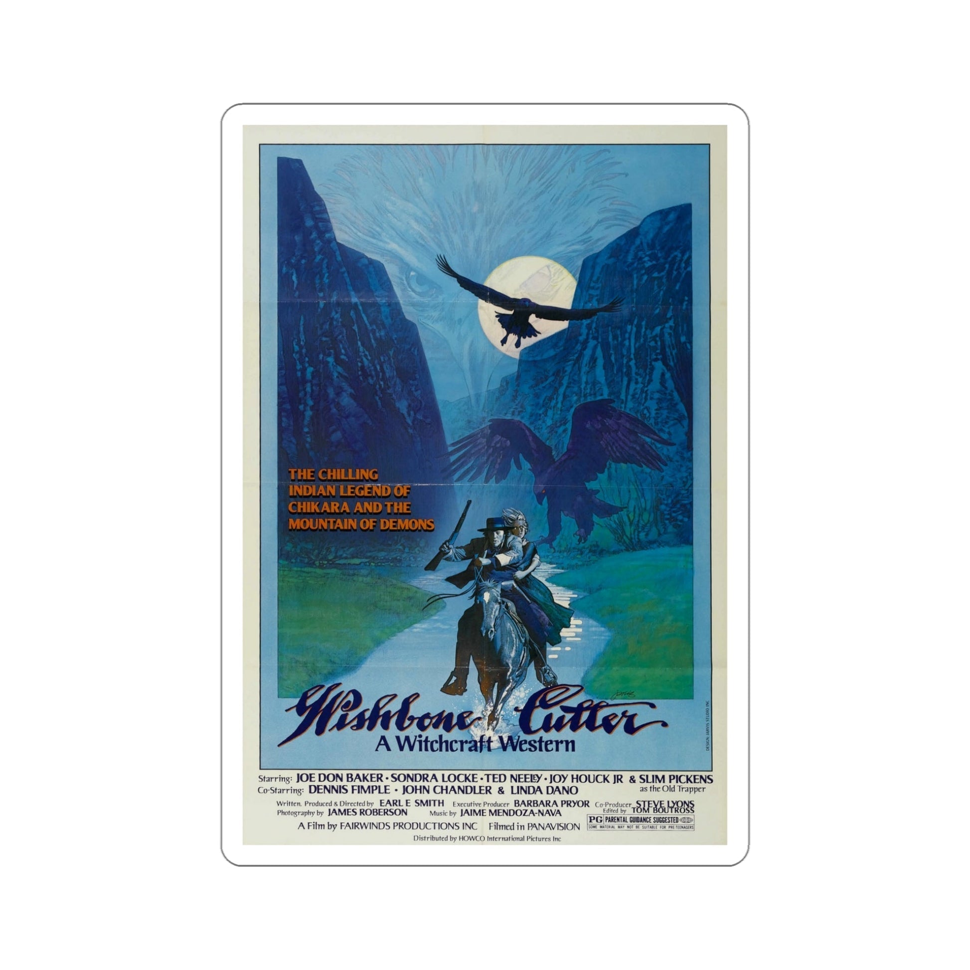 Wishbone Cutter 1977 Movie Poster STICKER Vinyl Die-Cut Decal-5 Inch-The Sticker Space