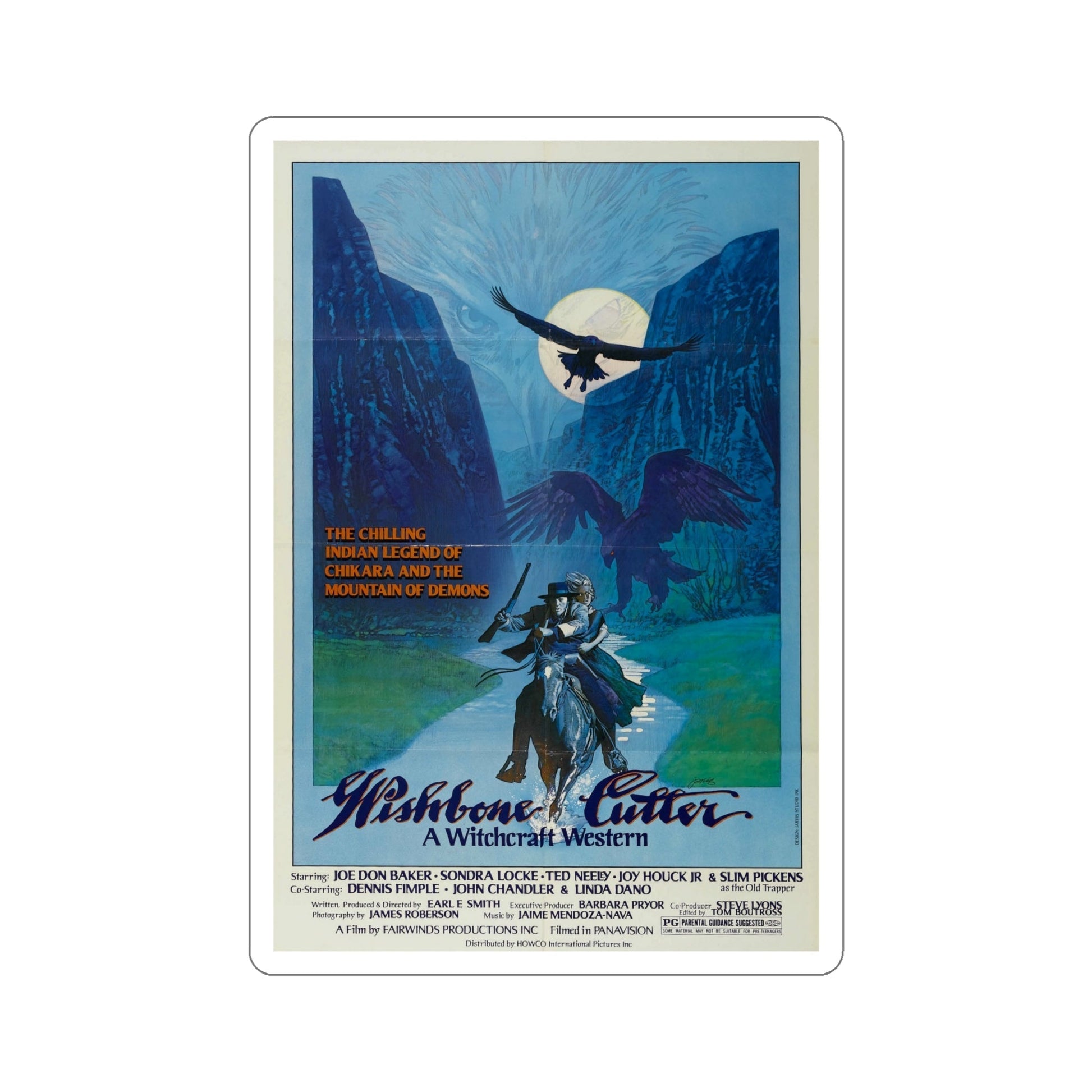 Wishbone Cutter 1977 Movie Poster STICKER Vinyl Die-Cut Decal-6 Inch-The Sticker Space