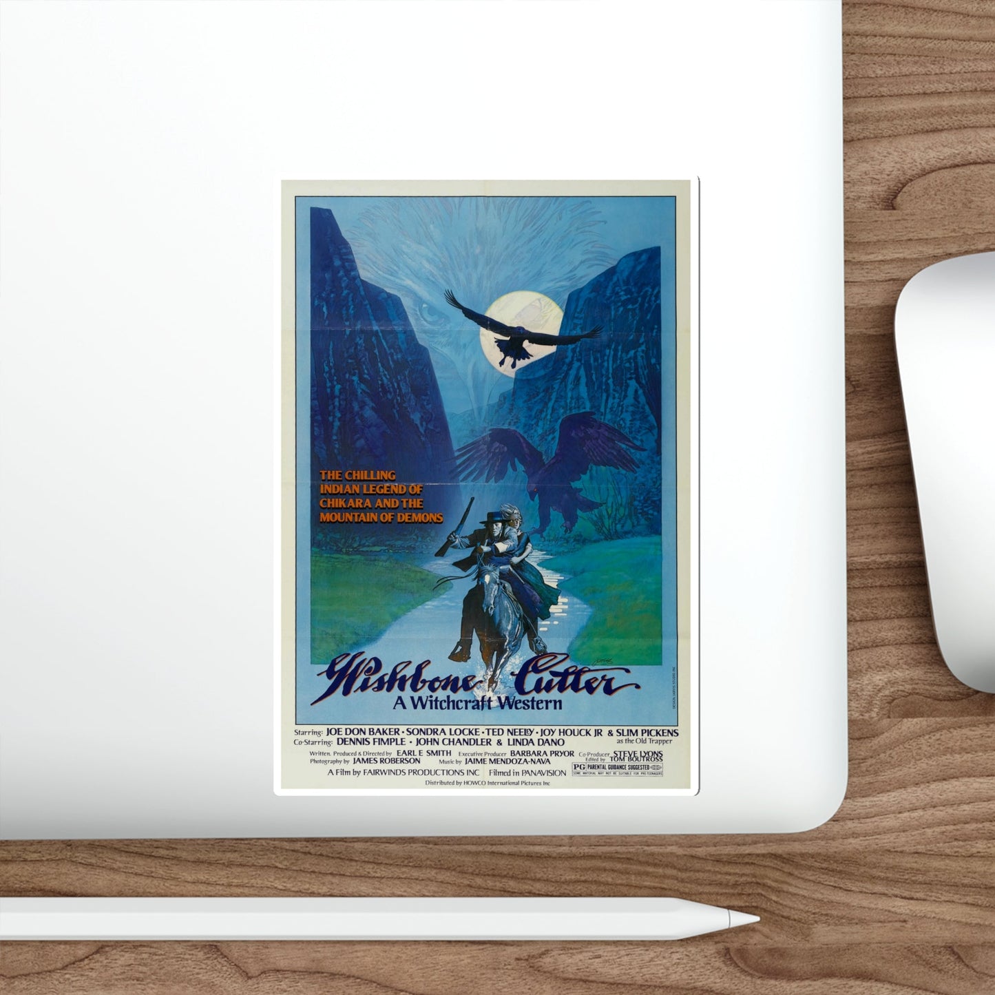 Wishbone Cutter 1977 Movie Poster STICKER Vinyl Die-Cut Decal-The Sticker Space