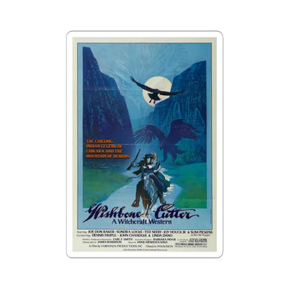 Wishbone Cutter 1977 Movie Poster - STICKER Vinyl Kiss-Cut Decal 4 Inch White - The Sticker Space