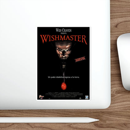 WISHMASTER 1997 Movie Poster STICKER Vinyl Die-Cut Decal-The Sticker Space