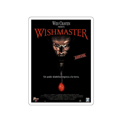 WISHMASTER 1997 Movie Poster STICKER Vinyl Die-Cut Decal-White-The Sticker Space
