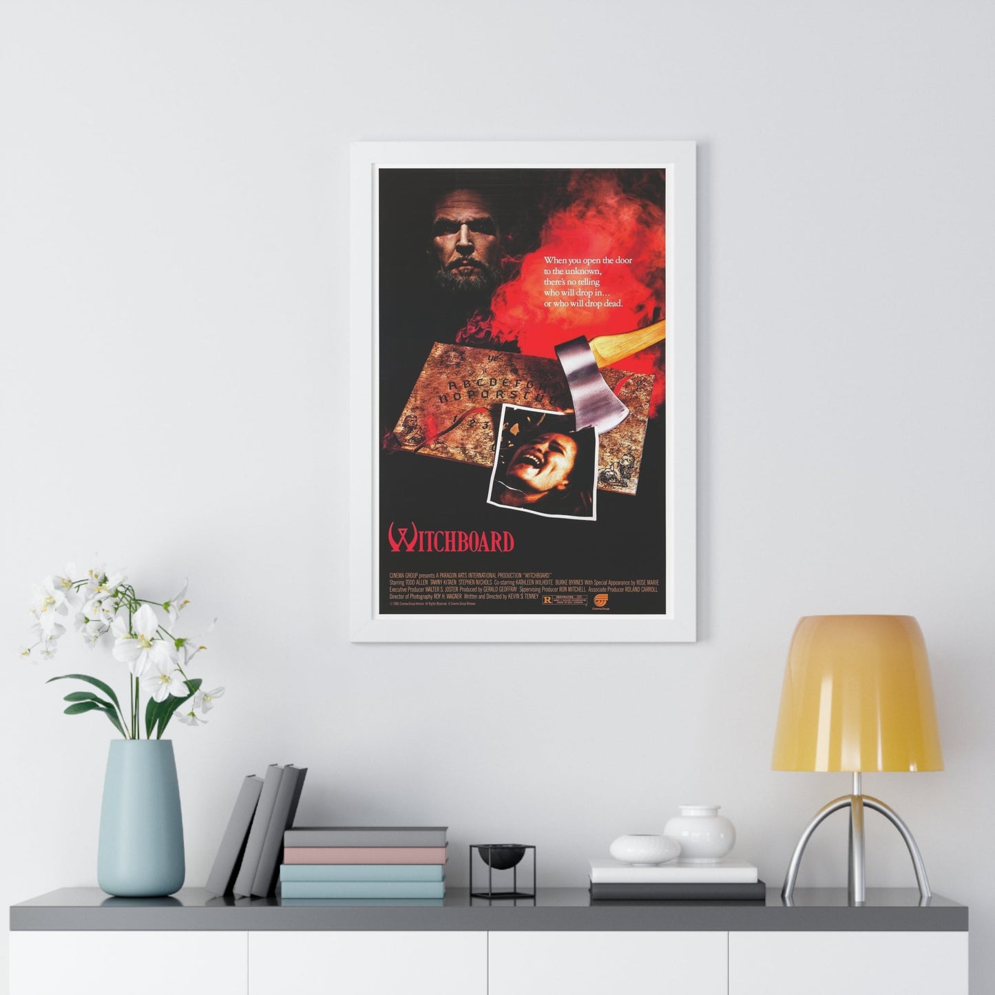 WITCHBOARD 1986 - Framed Movie Poster-The Sticker Space