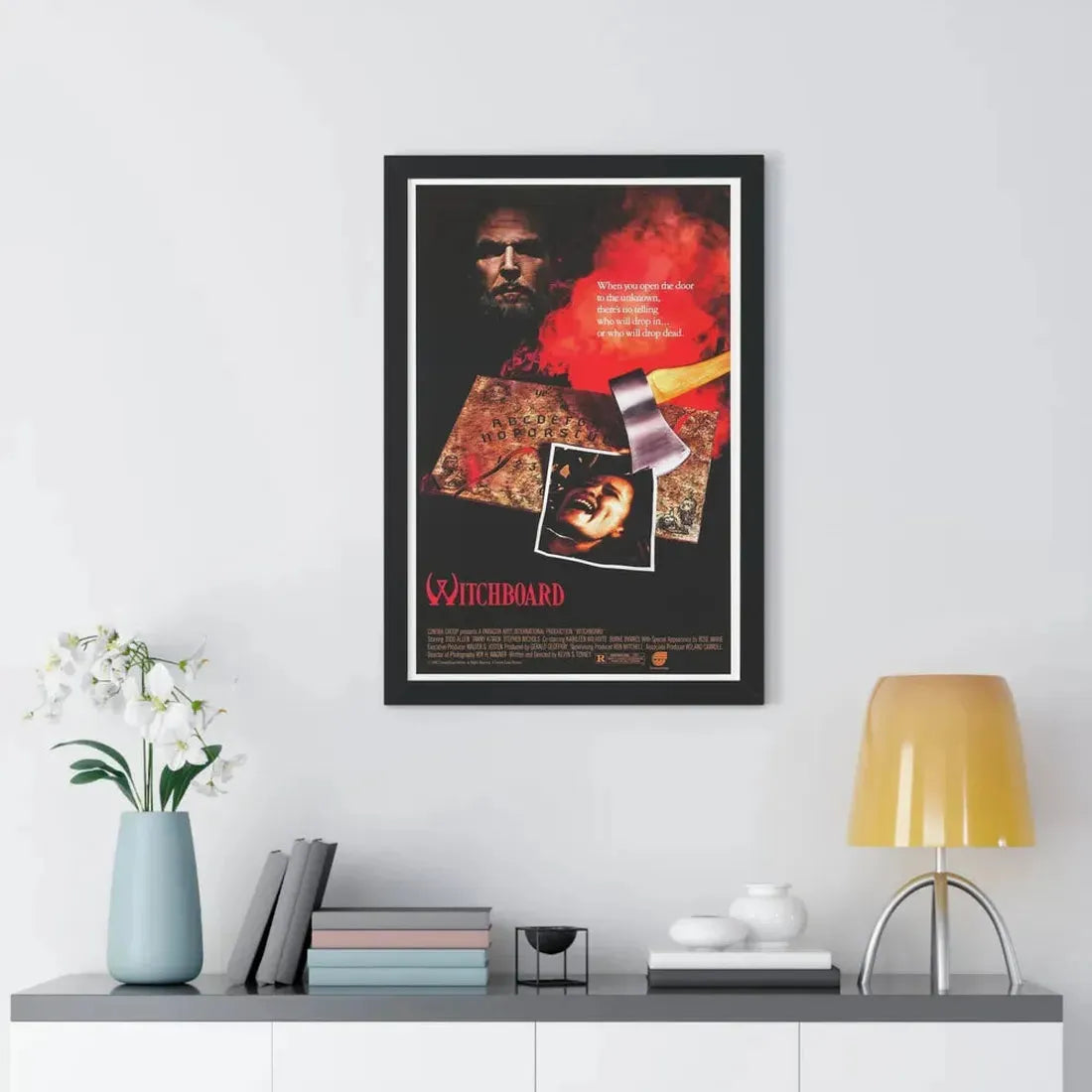 WITCHBOARD 1986 - Framed Movie Poster - The Sticker Space