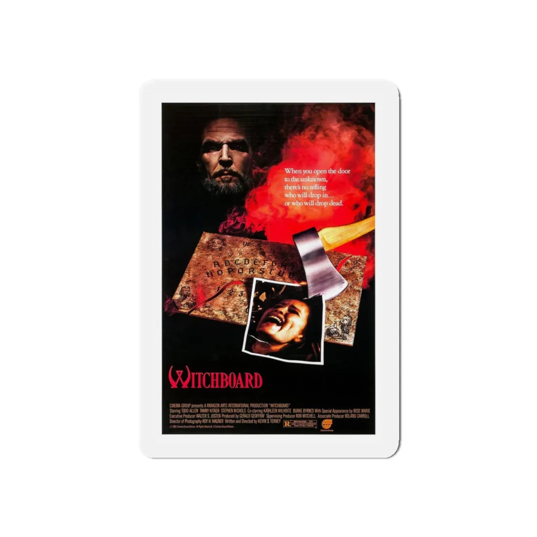 WITCHBOARD 1986 Movie Poster - Refrigerator Magnet 5 Inch - The Sticker Space