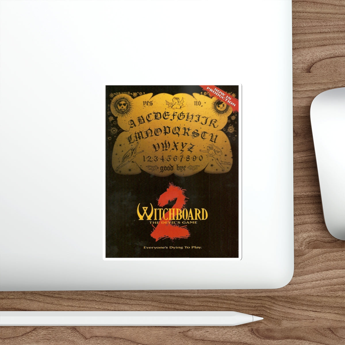 WITCHBOARD 2 (TEASER) 1993 Movie Poster STICKER Vinyl Die-Cut Decal-The Sticker Space