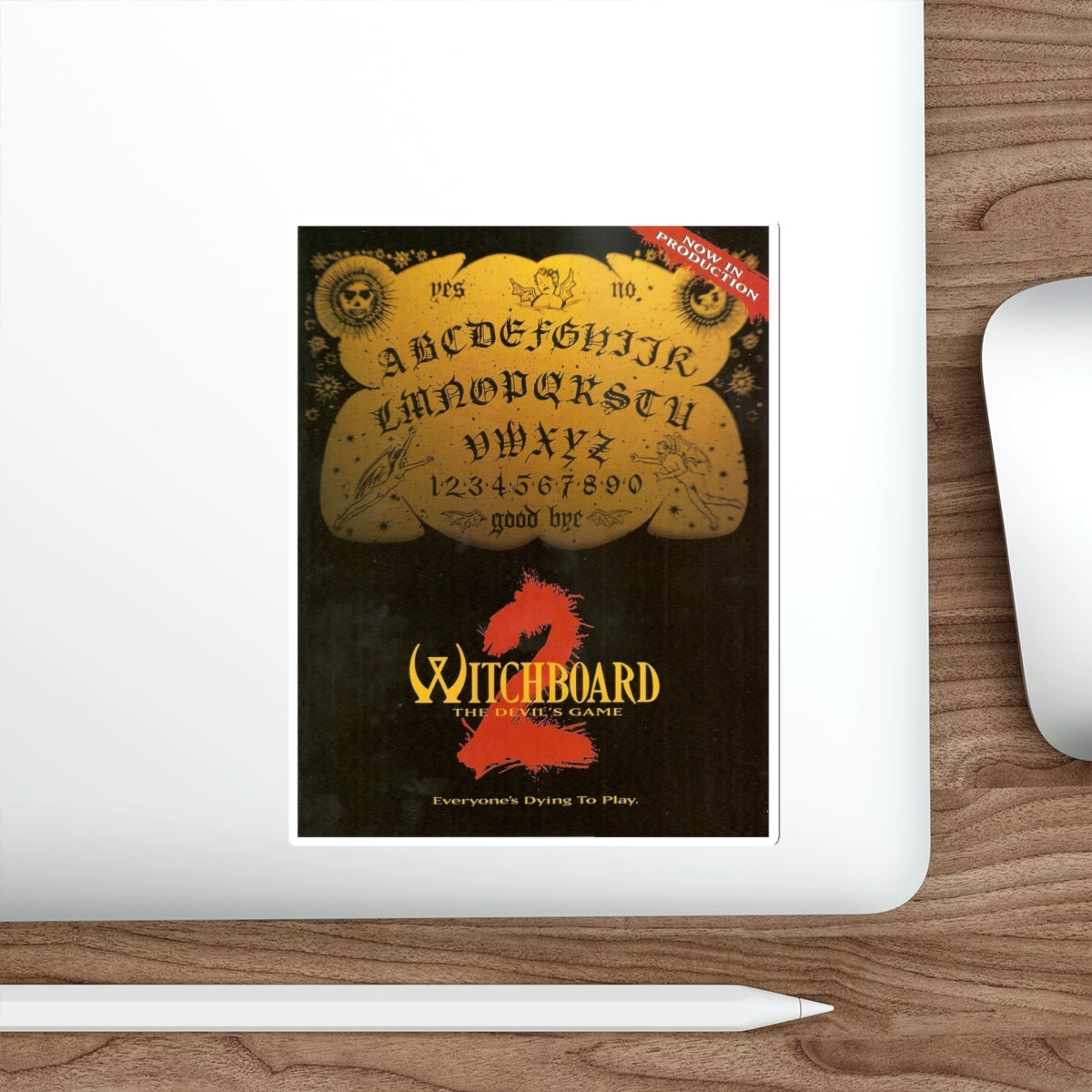 WITCHBOARD 2 (TEASER) 1993 Movie Poster STICKER Vinyl Die-Cut Decal-The Sticker Space