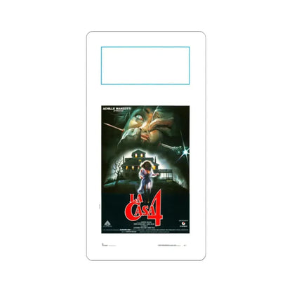 WITCHERY (LA CASA 4) 1988 Movie Poster - STICKER Vinyl Kiss-Cut Decal 2 Inch White - The Sticker Space