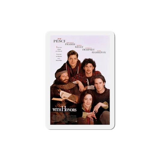 With Honors 1994 Movie Poster Refrigerator Magnet 4 Inch - The Sticker Space