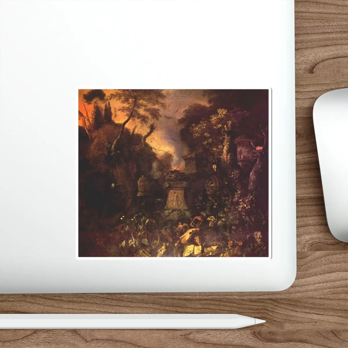 SKU:19719040771030372775 Sticker types:White Shape:Die-Cut Sizes:5" × 5"