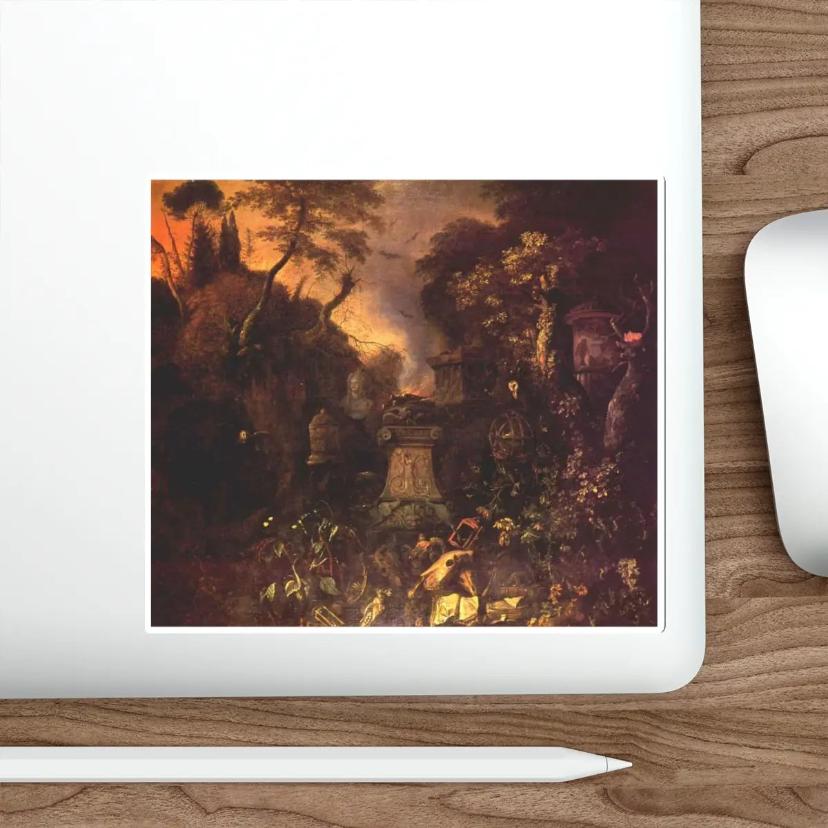 SKU:30503177909792605462 Sticker types:White Shape:Die-Cut Sizes:6" × 6"