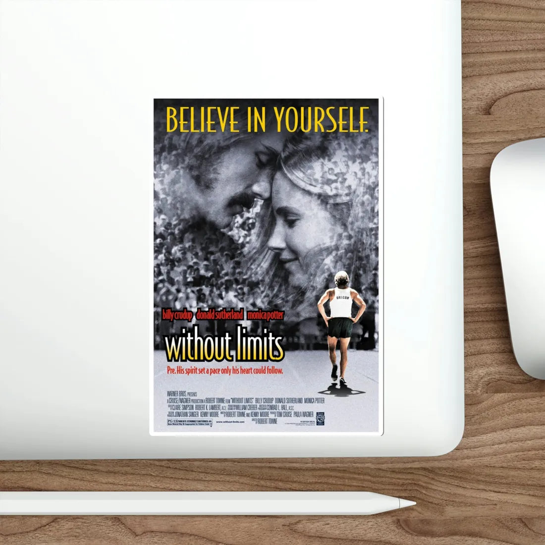 Without Limits 1998 Movie Poster STICKER Vinyl Die-Cut Decal - The Sticker Space