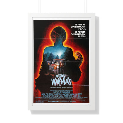 WITHOUT WARNING 1980 - Framed Movie Poster-20" x 30"-The Sticker Space