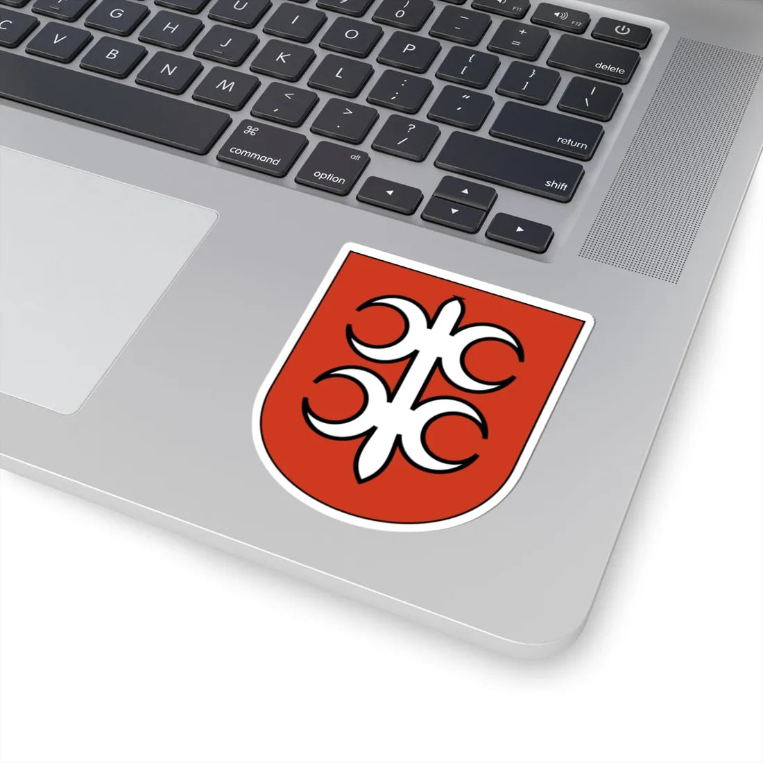 Witikon-blazon (Switzerland) (Coat of Arms) STICKER Vinyl Kiss-Cut Decal - The Sticker Space
