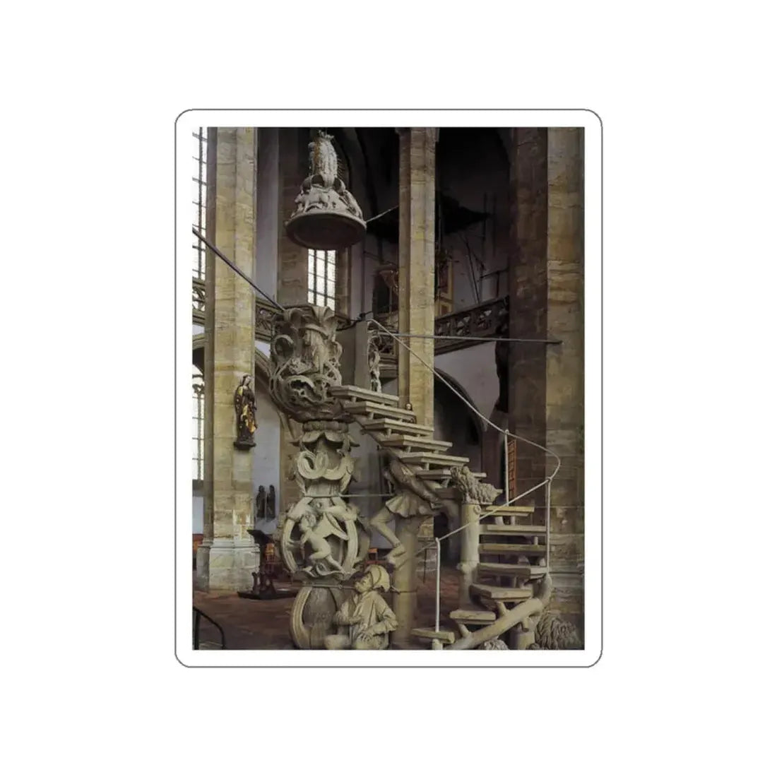 WITTEN, Hans - Tulip Pulpit (Artwork) STICKER Vinyl Die-Cut Decal ...