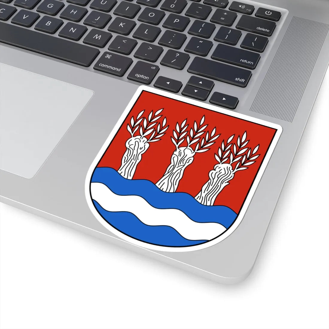 Wittenbach-blazon (Switzerland) (Coat of Arms) STICKER Vinyl Kiss-Cut Decal - The Sticker Space