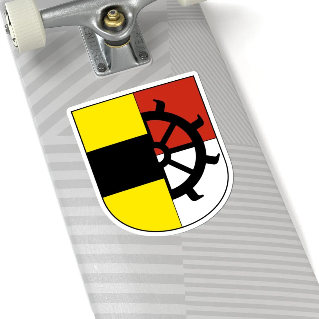 Witterswil-blazon (Switzerland) (Coat of Arms) STICKER Vinyl Kiss-Cut Decal - The Sticker Space