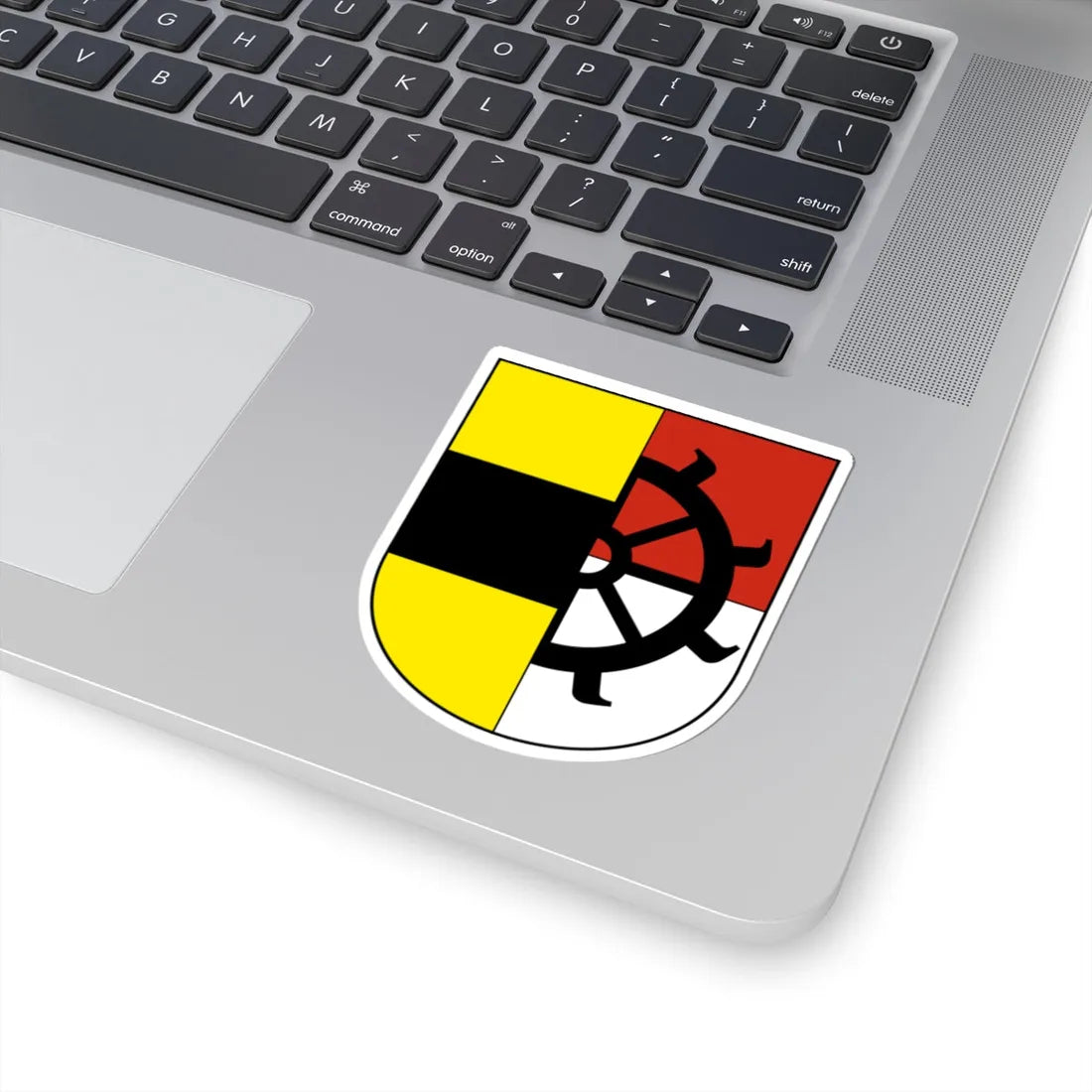 Witterswil-blazon (Switzerland) (Coat of Arms) STICKER Vinyl Kiss-Cut Decal - The Sticker Space