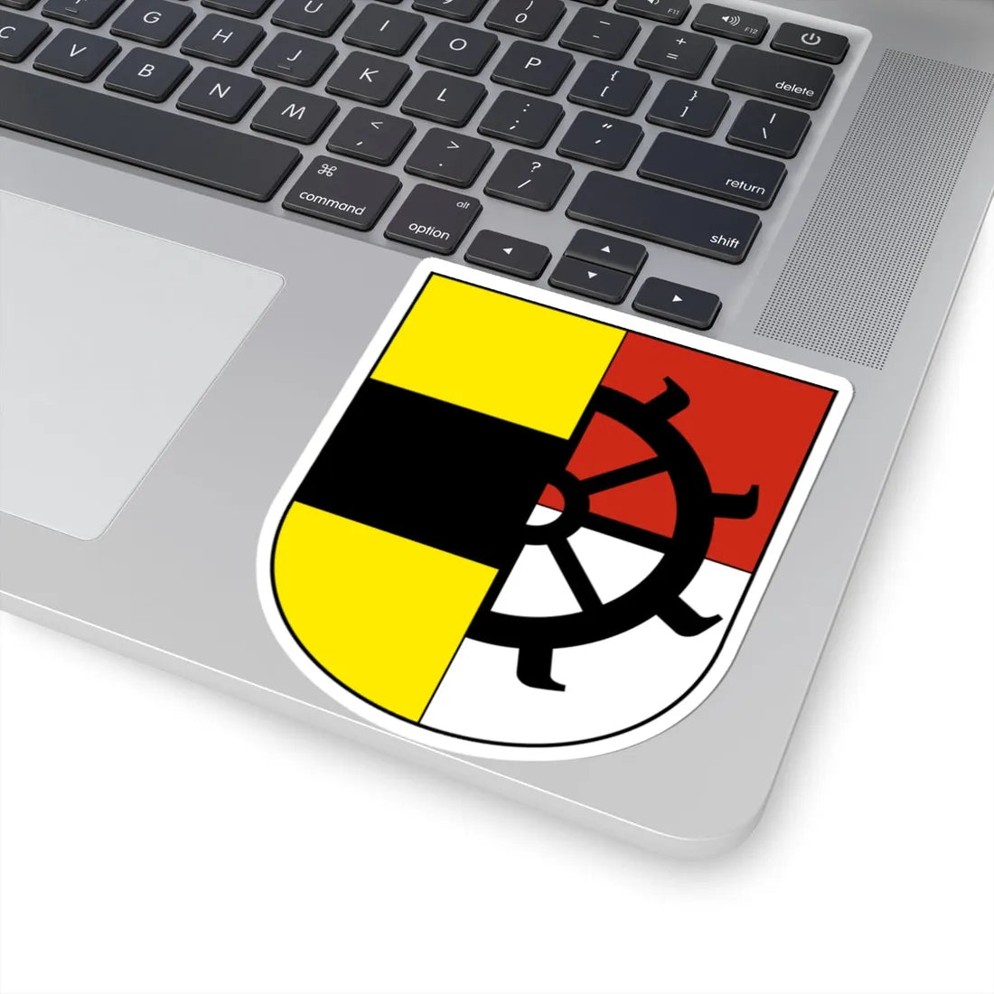 Witterswil-blazon (Switzerland) (Coat of Arms) STICKER Vinyl Kiss-Cut Decal - The Sticker Space