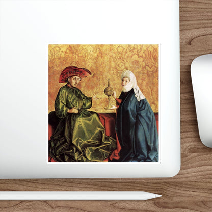 WITZ, Konrad - King Solomon and the Queen of Sheba (Artwork) STICKER Vinyl Die-Cut Decal-The Sticker Space