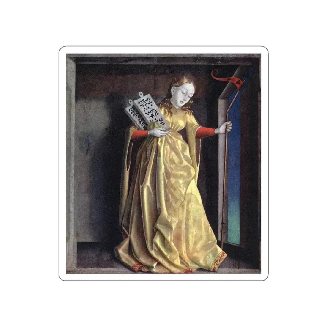 WITZ, Konrad - The Synagoge (Artwork) STICKER Vinyl Die-Cut Decal White Die-Cut 5 Inch - The Sticker Space