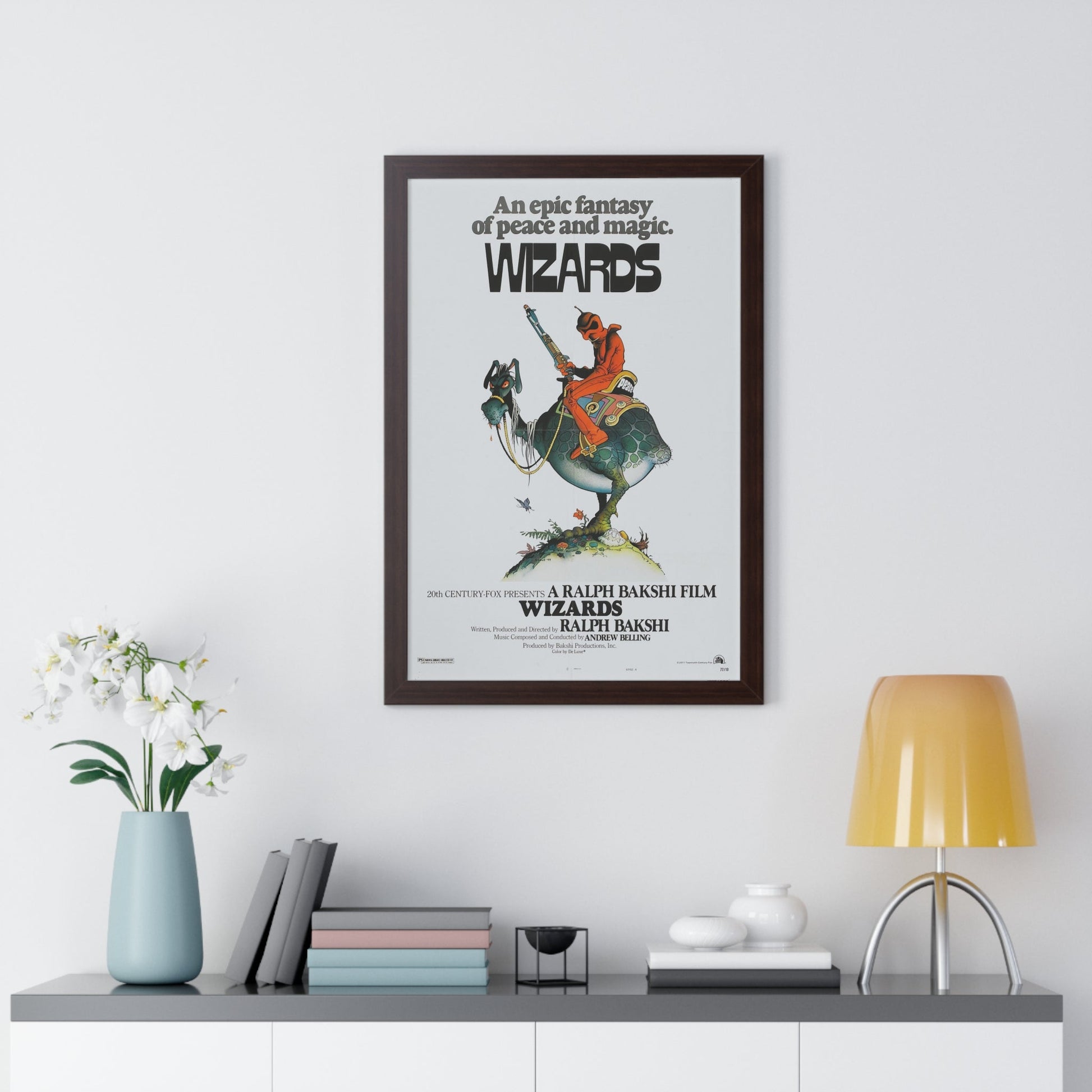 WIZARDS 1977 - Framed Movie Poster-The Sticker Space