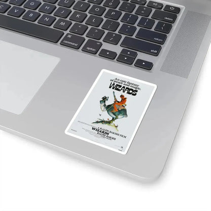 WIZARDS 1977 Movie Poster - STICKER Vinyl Kiss-Cut Decal - The Sticker Space