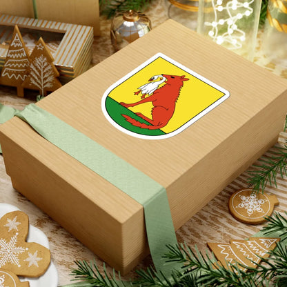 Wülflingen-blazon (Switzerland) (Coat of Arms) STICKER Vinyl Kiss-Cut Decal - The Sticker Space