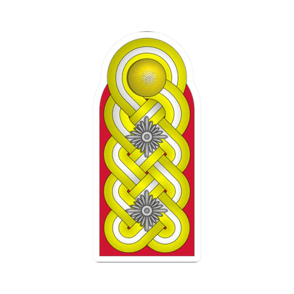 WMacht H OF8 GenWaGtg 1945 (Germany) (Military Rank) STICKER Vinyl Kiss-Cut Decal 2 Inch White - The Sticker Space