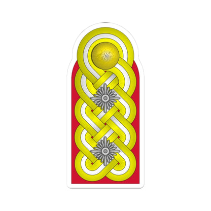 WMacht H OF8 GenWaGtg 1945 (Germany) (Military Rank) STICKER Vinyl Kiss-Cut Decal 3 Inch White - The Sticker Space