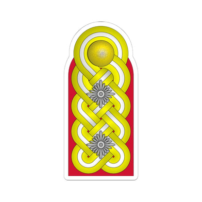 WMacht H OF8 GenWaGtg 1945 (Germany) (Military Rank) STICKER Vinyl Kiss-Cut Decal 6 Inch White - The Sticker Space