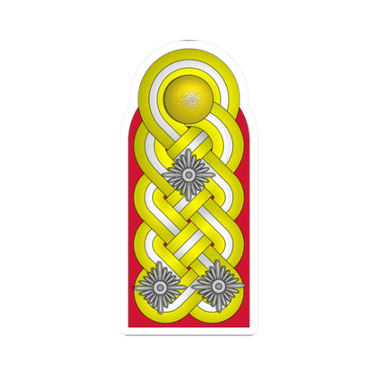 WMacht H OF9 GenOberst 1945 (Germany) (Military Rank) STICKER Vinyl Kiss-Cut Decal 2 Inch White - The Sticker Space