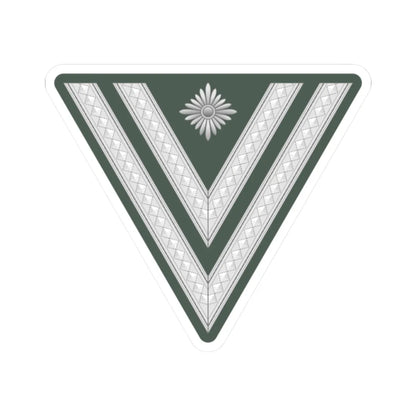 WMacht H OR4 StGefr 1935 1945 (Germany) (Military Rank) STICKER Vinyl Kiss-Cut Decal 2 Inch White - The Sticker Space