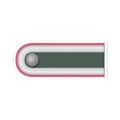 WMacht H OR5b Uffz Pz01 h (Germany) (Military Rank) STICKER Vinyl Kiss-Cut Decal 3 Inch White - The Sticker Space