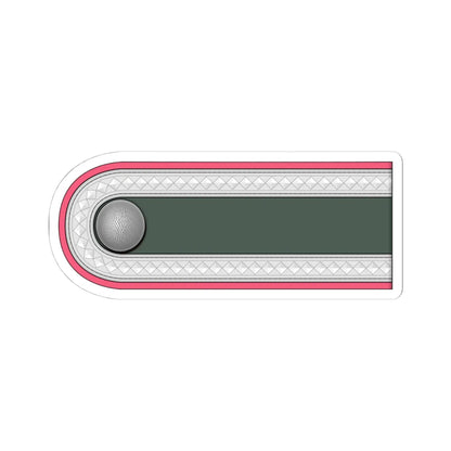 WMacht H OR5b Uffz Pz01 h (Germany) (Military Rank) STICKER Vinyl Kiss-Cut Decal 4 Inch White - The Sticker Space