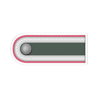 WMacht H OR5b Uffz Pz01 h (Germany) (Military Rank) STICKER Vinyl Kiss-Cut Decal 6 Inch White - The Sticker Space