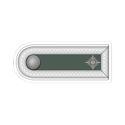 WMacht H OR6 Fw Inf h (Germany) (Military Rank) STICKER Vinyl Kiss-Cut Decal 4 Inch White - The Sticker Space