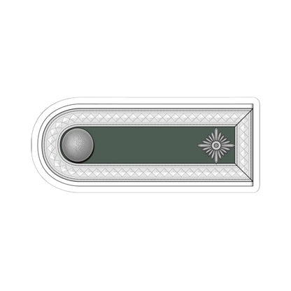 WMacht H OR6 Fw Inf h (Germany) (Military Rank) STICKER Vinyl Kiss-Cut Decal 6 Inch White - The Sticker Space