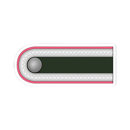 WMacht H OT5b Uffz Pz02 h (Germany) (Military Rank) STICKER Vinyl Kiss-Cut Decal 3 Inch White - The Sticker Space