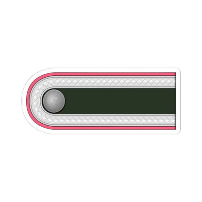 WMacht H OT5b Uffz Pz02 h (Germany) (Military Rank) STICKER Vinyl Kiss-Cut Decal 4 Inch White - The Sticker Space