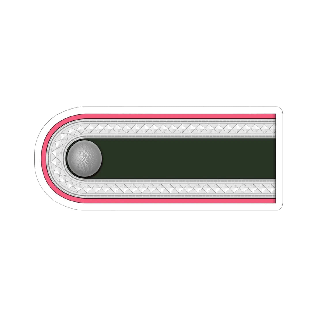 WMacht H OT5b Uffz Pz02 h (Germany) (Military Rank) STICKER Vinyl Kiss-Cut Decal 6 Inch White - The Sticker Space