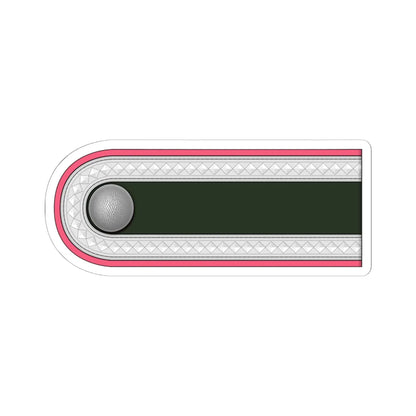 WMacht H OT5b Uffz Pz02 h (Germany) (Military Rank) STICKER Vinyl Kiss-Cut Decal 6 Inch White - The Sticker Space