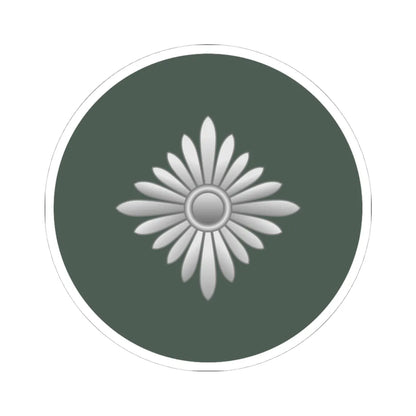 WMacht OR1a OberSoldat 1935 1945 (Germany) (Military Rank) STICKER Vinyl Kiss-Cut Decal 4 Inch White - The Sticker Space