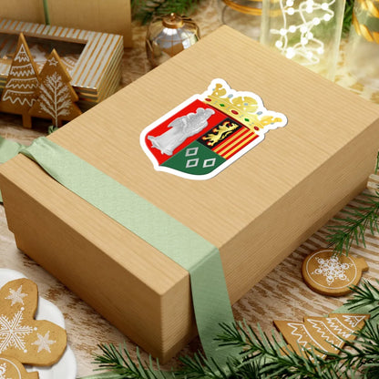 Woensdrecht wapen (Netherlands) (Coat of Arms) STICKER Vinyl Kiss-Cut Decal - The Sticker Space