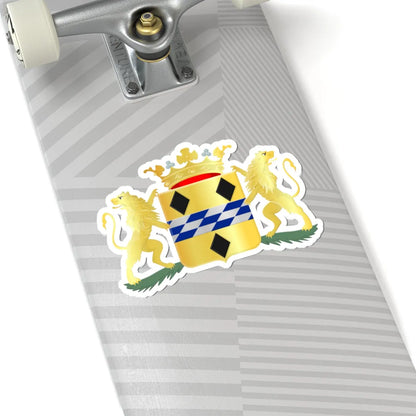 Woerden wapen (Netherlands) (Coat of Arms) STICKER Vinyl Kiss-Cut Decal - The Sticker Space