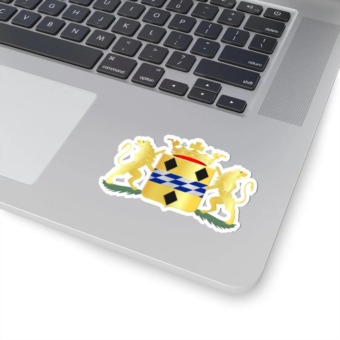 Woerden wapen (Netherlands) (Coat of Arms) STICKER Vinyl Kiss-Cut Decal - The Sticker Space